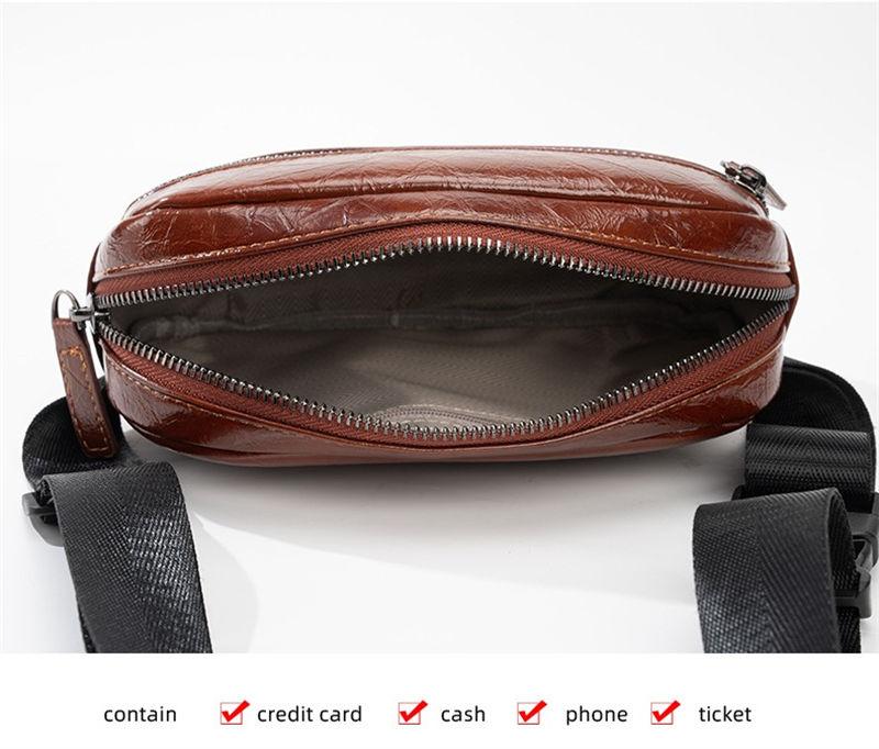 Adjustable Waist Bags Vintage Design Phone Bag Artificial Leather Square Purse