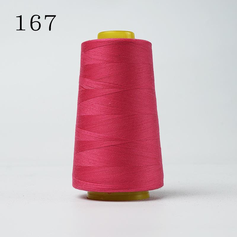 2 шт 3000 ярдов оранжевый промышленный оверлок швейная машина полиэстер нитки швейная линия