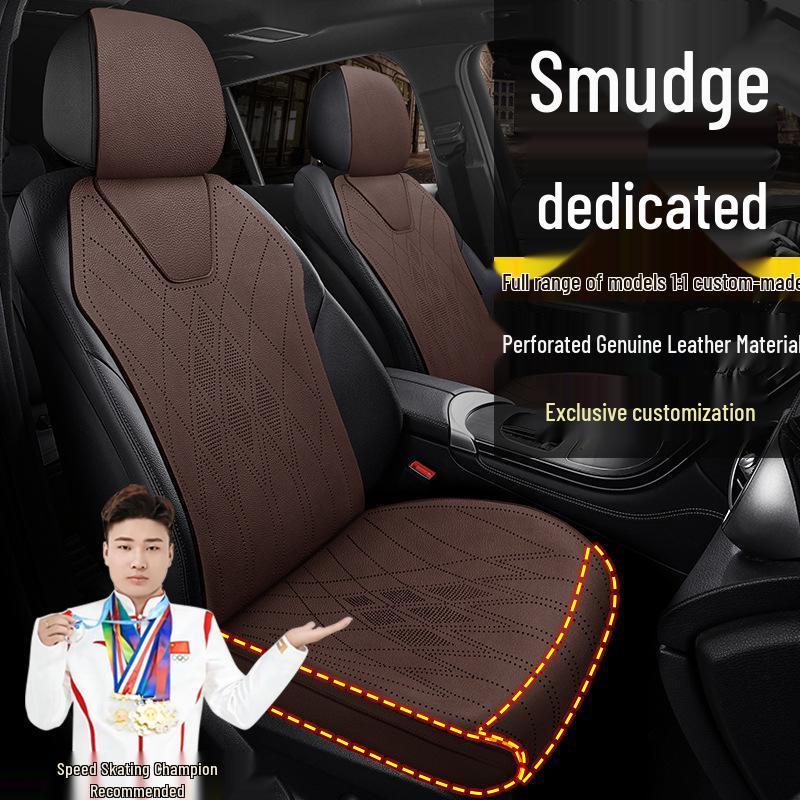 Чехлы на сиденья Geely Binyue CVT/DCT - Версии Super Energy и Dragon Soaring; Кожаные подушки.