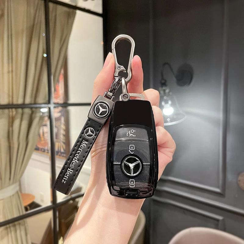 RPO5 For Mercedes Benz W206 W223 C S Class S350 C200 C260 C300 S400 S450 S500 2021 2022 2023 2024 TPU Car Key Case Cover