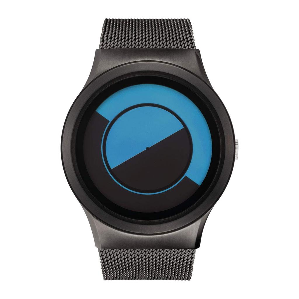 Часы ZEROO QUARTER MOON кварцевые дизайнерские часы W08032B02SM02 [ZERO] мужские женские [подлинные]