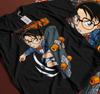 Detective Conan T-shirt Edogawa Anime Shirt Shinichi Vermouth Gin Shirt Gift 202