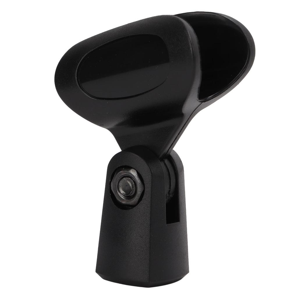 Universal Microphone Clip Holder with 5 8 Inch Male to 3 8 Inch Female Screw Adapter for Handheld Microphones