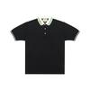 Gucci Мужская хлопковая пике-поло с interlocking G Черный 658067-XJDI2-1043