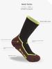 Merino Wool Socks for Women, Outdoor Hiking, Anti-Odor, Mid-Calf, Merino Men's Thickened Warm Sports Socks, Winter T63