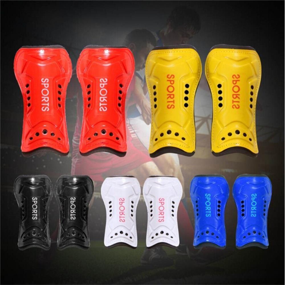 Men Adults Kids Soccer Shin Guards Adult Knee Support Light Soft Foam Protect Football Shin Pads