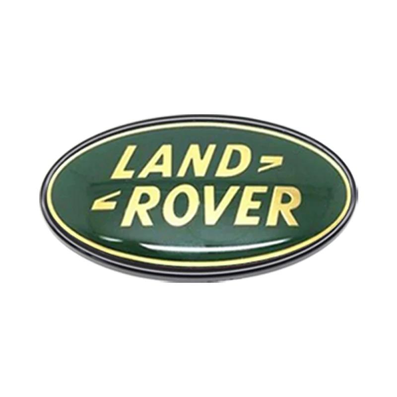 3D Car Front and rear Emblem Badge Sticker For Land rover SVR Discovery Velar Evoque Freelander Range Rover L322 car accessories gttt2