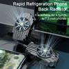 G6 Phone Radiator Clip Fan Fan Design Powerful Turbo Phone Quiet Mobile Universal Cooler Phone Cooling