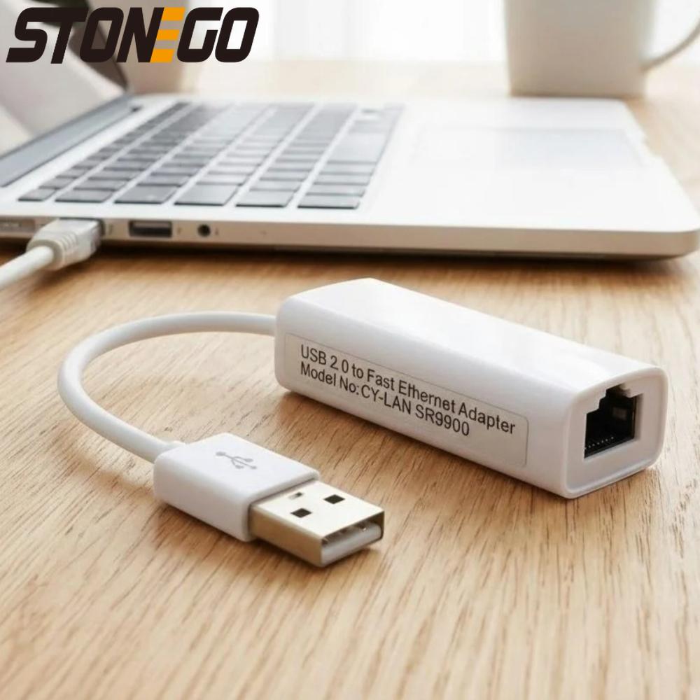 Сетевой адаптер Ethernet USB 2.0 на RJ45, 100 Мбит/с, для Mac, планшета Android, ПК Windows 7/8/10, высокое качество, драйверы не требуются
