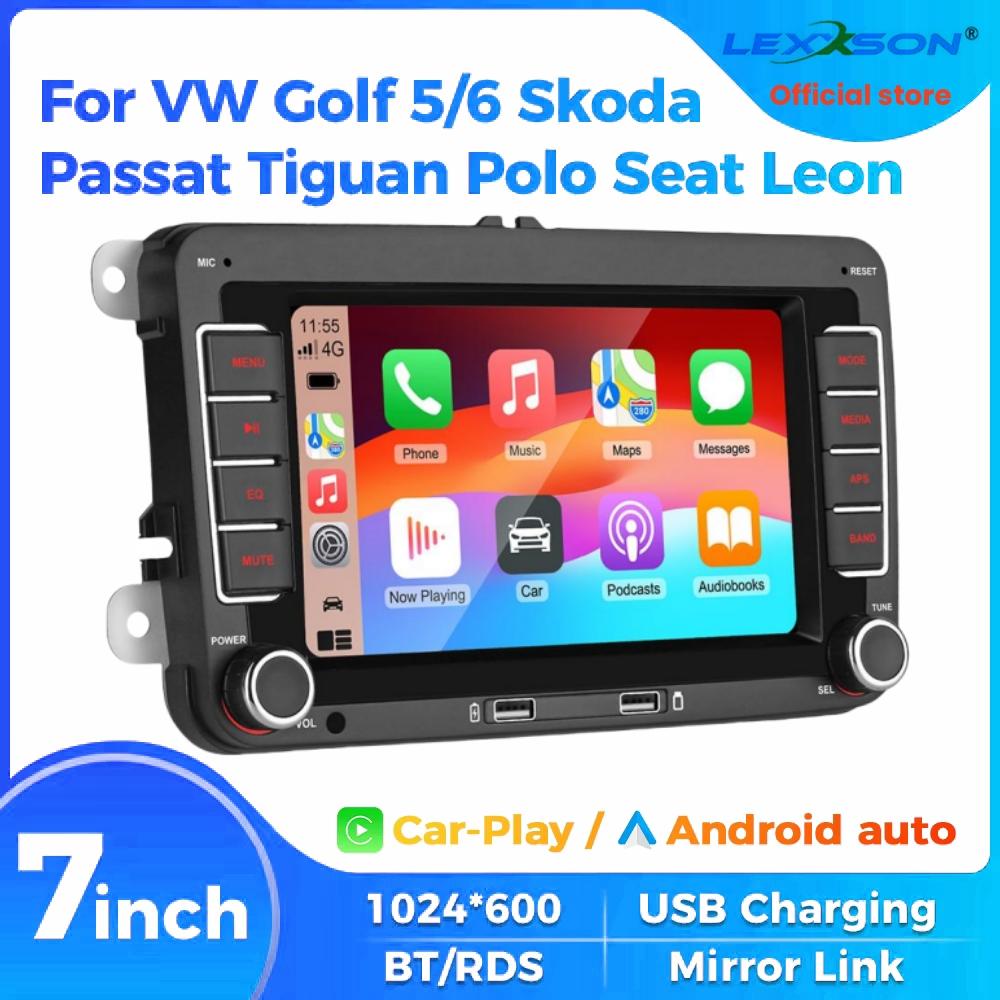 7" 2 Din HD Car Media Video RDS Airplay Car Radio Wireless CarPlay Android Auto Stereo Audio для VW/Seat/Skoda/Passat/Golf/Polo