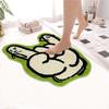 Gesture Floor Mat Flocking Bathroom Mat Absorbent Toilet Non- Mat Living Room Coffee Table Sofa Carpet