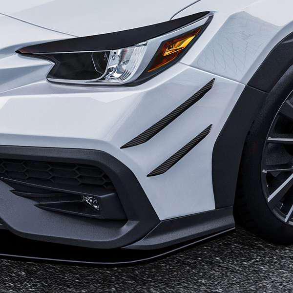 4-Piece Front Wind Deflectors for 2022+ Subaru WRX STI VB