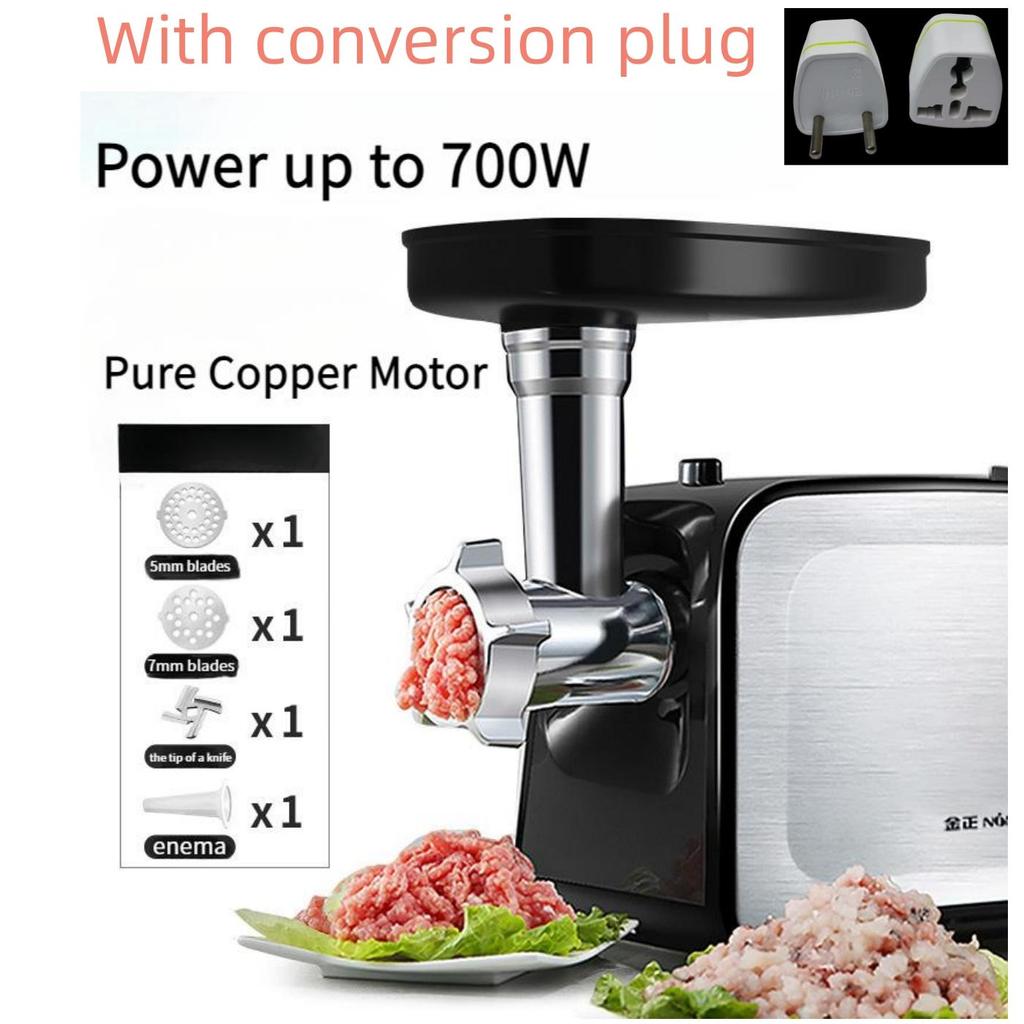 Бытовая электрическая начинка для колбас, многофункциональная мясорубка, мясорубка из нержавеющей стали304Meat