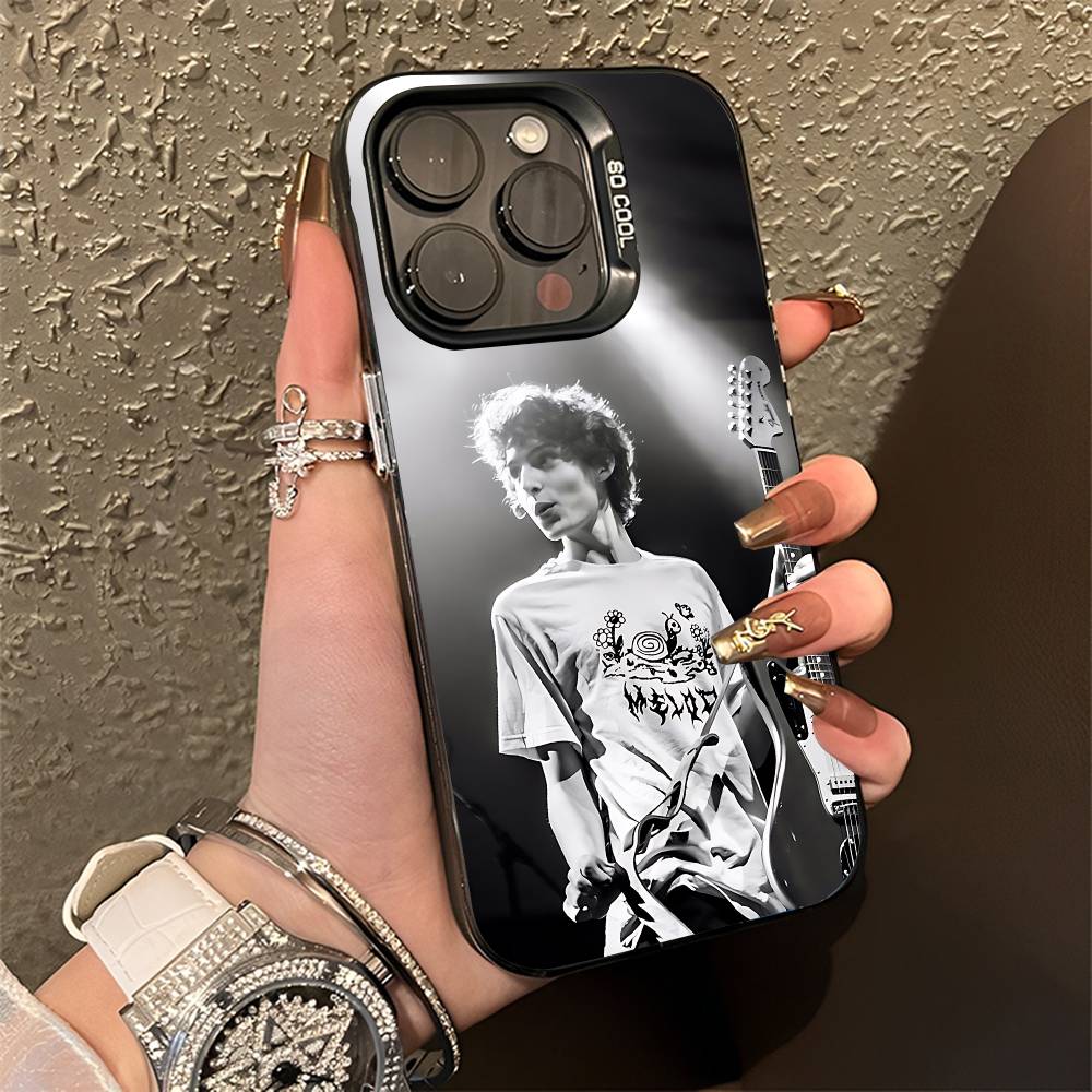 F-Finn W-Wolfhard Phone Case For iPhone 15,16,12,14,13,17,11,E,Pro,Max,Plus,Air,Mini Black TPU Cover