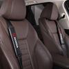 AAADE1 2Pcs PU Leather Car Seatbelt Shoulder Pad Protect Cover For Honda Civic Fit Jazz Accord Pilot CRV Odyssey Passport City Shuttle