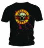 Guns N Roses Bullet Blood Черная классическая футболка унисекс Guns N Roses