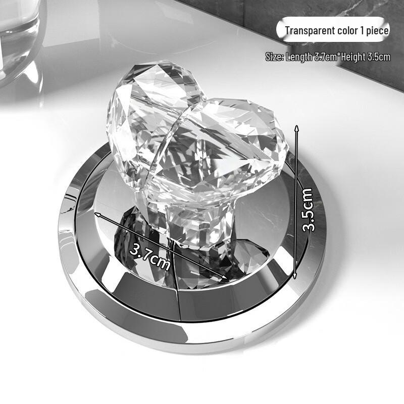 Universal Love Heart Toilet Flush Button