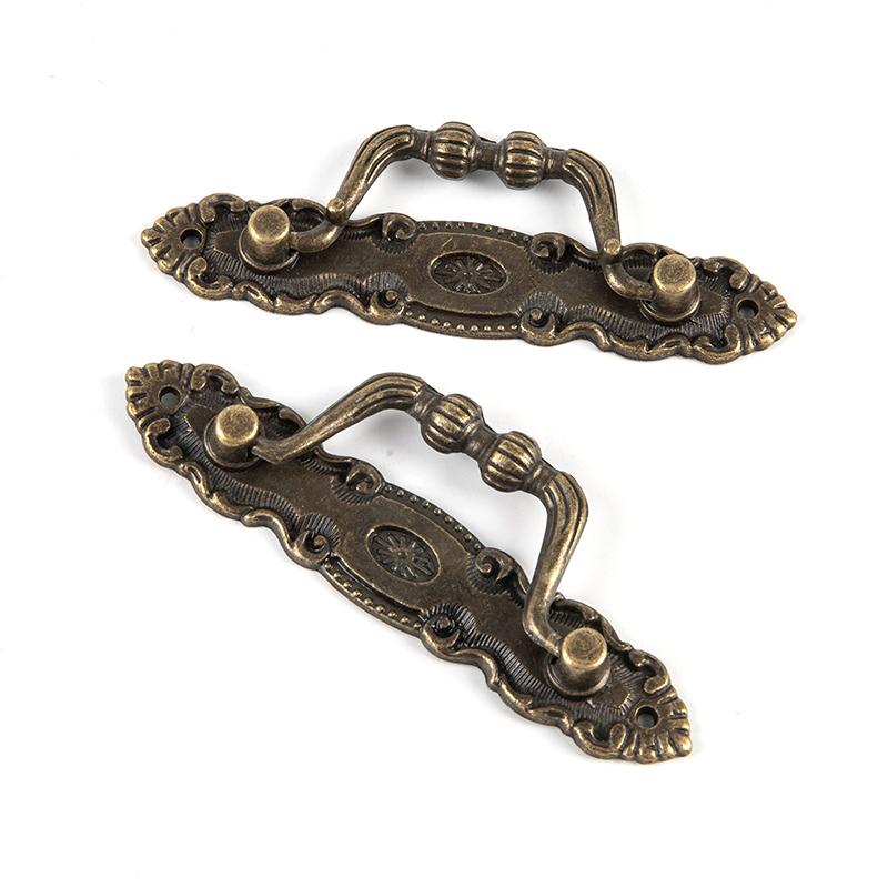 Антикварные ручки для выдвижного ящика, дверной шкаф, деревянный сундук, металлический ящик