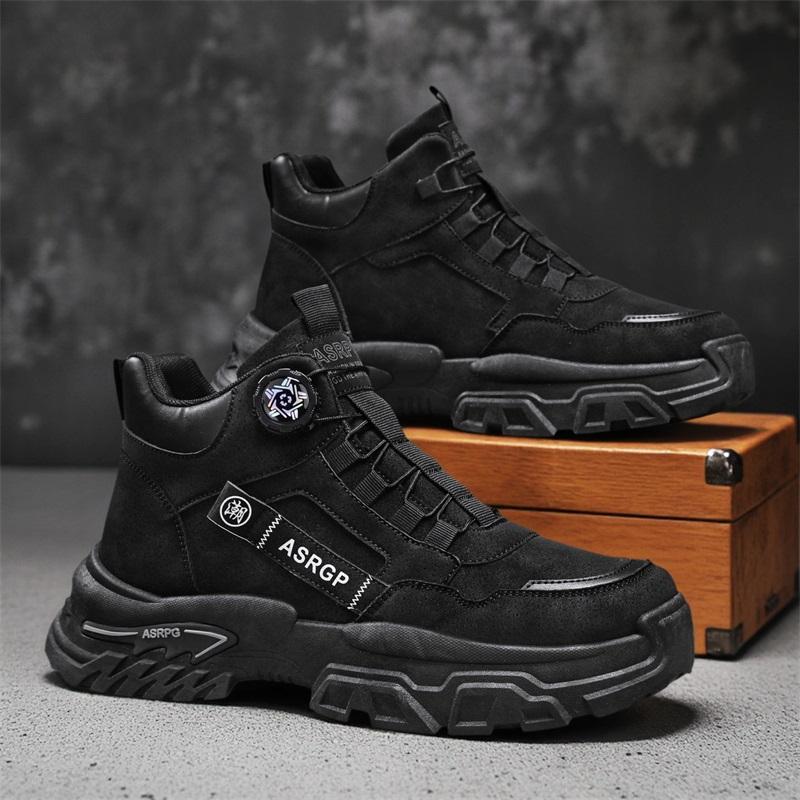 Новые мужские модные повседневные высокие спортивные туфли для студентов, удобные кроссовки на толстой подошве для мальчиков, мужские классические дышащие баскетбольные кроссовки