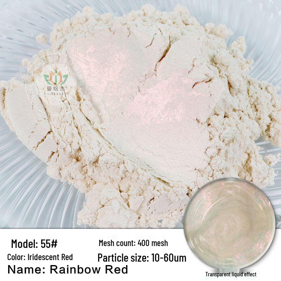 120 Color Chameleon Pearlescent Mica Powder for Epoxy Resin, Paint, and Watercolor