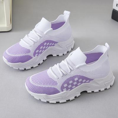 Туфли женские универсальные летние новые дышащие женские туфли на мягкой подошве, не утомляющие ноги, повседневные туфли, туфли на платформе