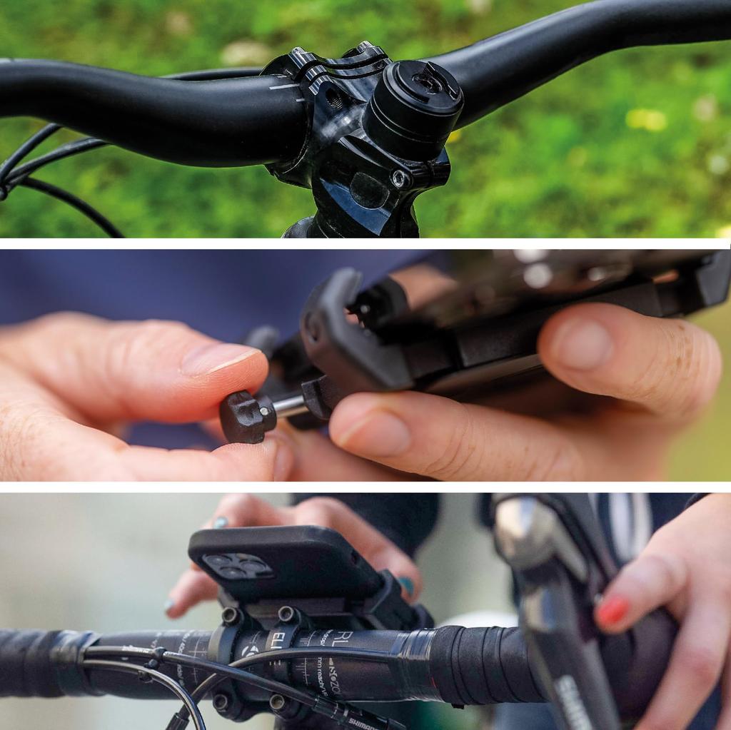 SP Connect Universal Clamp Mount Compatible Smartphone Holder SPC+ Bicycle/Motorcycle