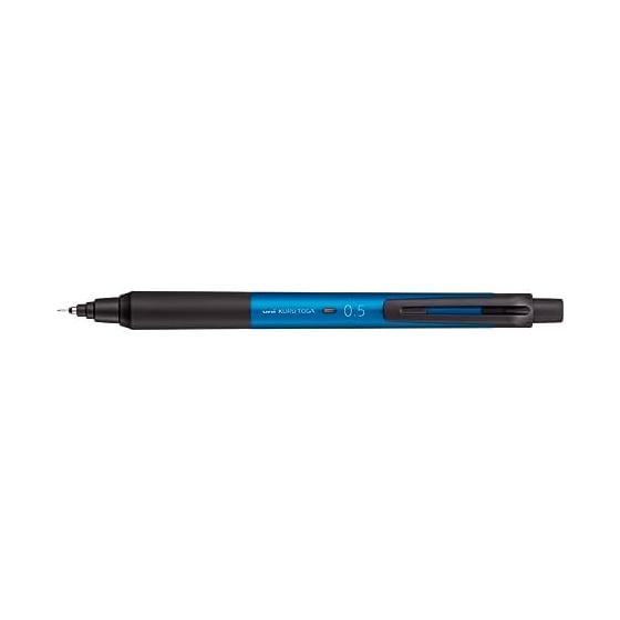 Механический карандаш Mitsubishi Pencil KURUTOGA KS, 0,5 мм, Синий, M5KS1P.33, Механизм KURUTOGA, Эластомерный захват