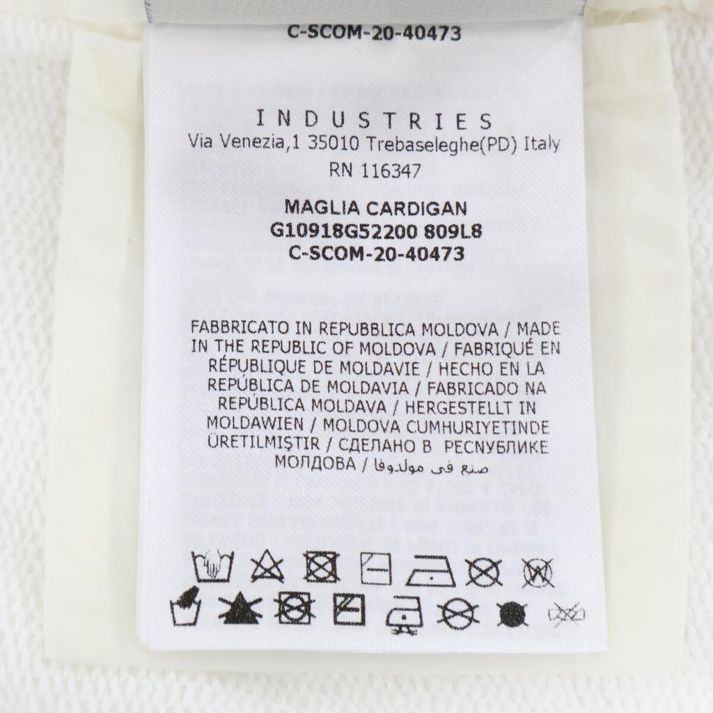 Moncler MAGLIA CARDIGAN Down Jacket Jacket L whiteUsed