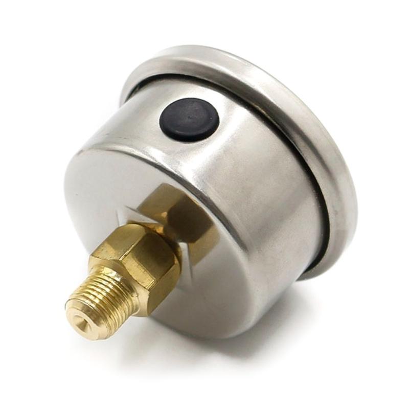 Универсальные 12 В гоночные манометры, манометры 0-8 бар, измеритель давления масла, указатели, стильные датчики масляного пресса для автомобиля