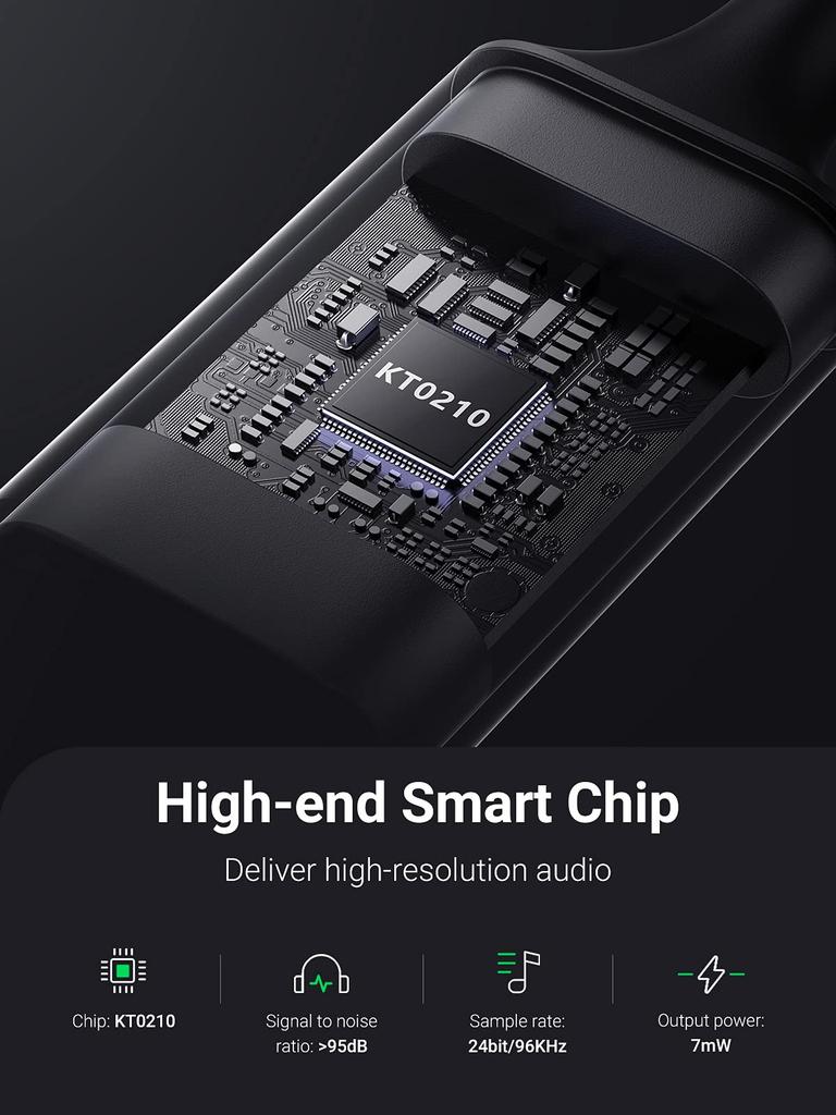 Адаптер-преобразователь USB-аудио UGREEN в кабель-преобразователь Внешняя звуковая карта 4-полюсные наушники-преобразователи TRRS Совместимость с PS4 Совместимость с