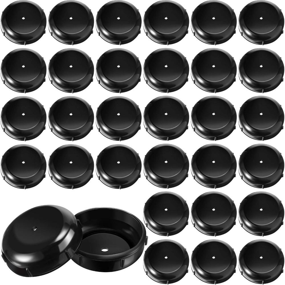 16/20/32PCS Round Shape Chair Leg Caps Plastic Outdoor Chair Glides Tables and Cabinets