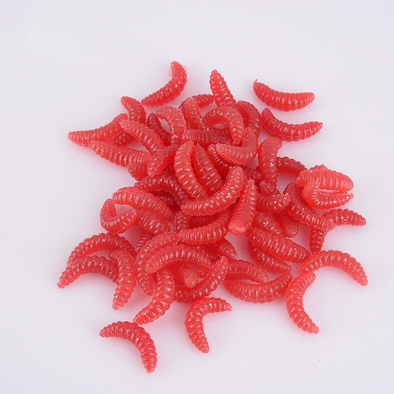 Силиконовая приманка-червь 35 мм