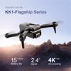 NEW 2021 KK1 Mini Drone 4K HD Single/Dual Camera WiFi Fpv  Pressure Altitude