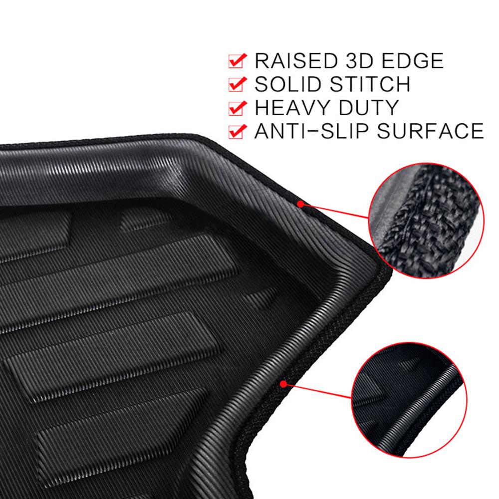 Car Rear Trunk Mat For Jeep Grand Cherokee WK2 CRD 4WD 2011~2021 Tray Pad Space Boot Carg Cover Carpet Luggage Custom Accessorie