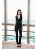 Women's High-End Formal Suit for Autumn/Spring - Elegant Workwear for Beauty Salon & Jewelry Store