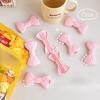 2 шт. корейский INS милый розовый бант зажим для упаковки девочек картофельные чипсы хлопья сумка для закусок влагостойкий зажим кухонные принадлежности органайзер
