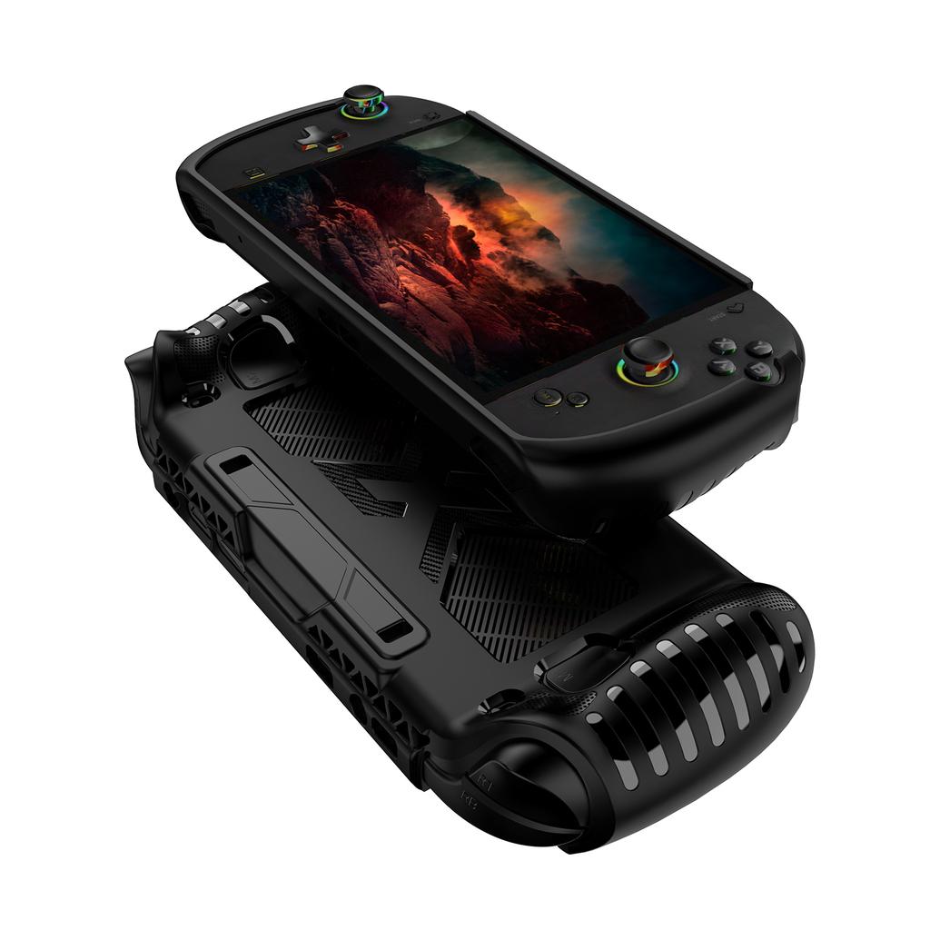 For OneXPlayer Aviator APEX TPU Protective Case Ergonomic Comfortable Grip Shell Handheld Game Console Skin Cover Game Accessory
