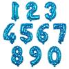 16 32 Inch Big Foil Helium Number Balloon 0-9 Figures Birthday Party Decorations Kid Wedding Balloon