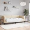 Daybed Cream 90x200 cm Fabric\