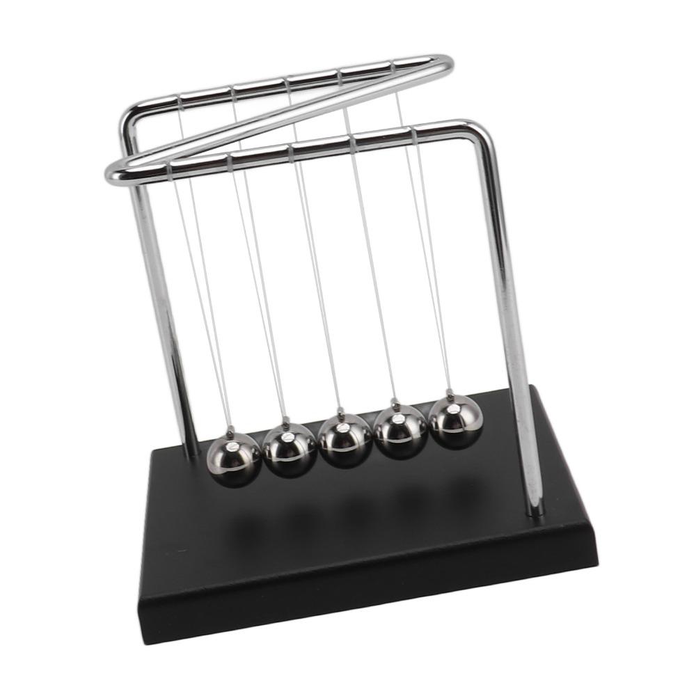 Stainless Steel Desktop Balancing Balls 5.51x4.65x5.91in Steel Swing Balls Science Learning