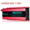 Инвертор чистой синусоиды DC 60V в AC 220V/110V 1000W 1600W 3000W 4000W 5000W 6000W Преобразователь мощности Автомобильный солнечный инвертор