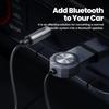 Bluetooth 5.4 Car Audio Receiver, Wireless Music Adapter with 3.5mm AUX Cable for Car Stereo & Wired Speaker