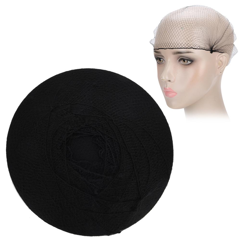144 шт., нейлоновая одноразовая шапочка для парика, дышащая сетка для волос для домашнего салона