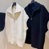 Rellawear Men Layered Sleeveless Zip Up Jacket Rt241018