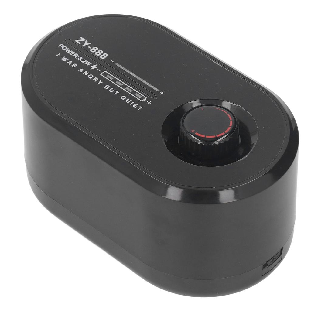 Кислородный воздушный насос для аквариума, двухслойная звукоизоляция, автомобильный литиевый аккумулятор, тихий воздушный насос для аквариума