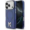 Karl Lagerfeld IML K Head Logo MagSafe Case for iPhone 17 Pro Blue
