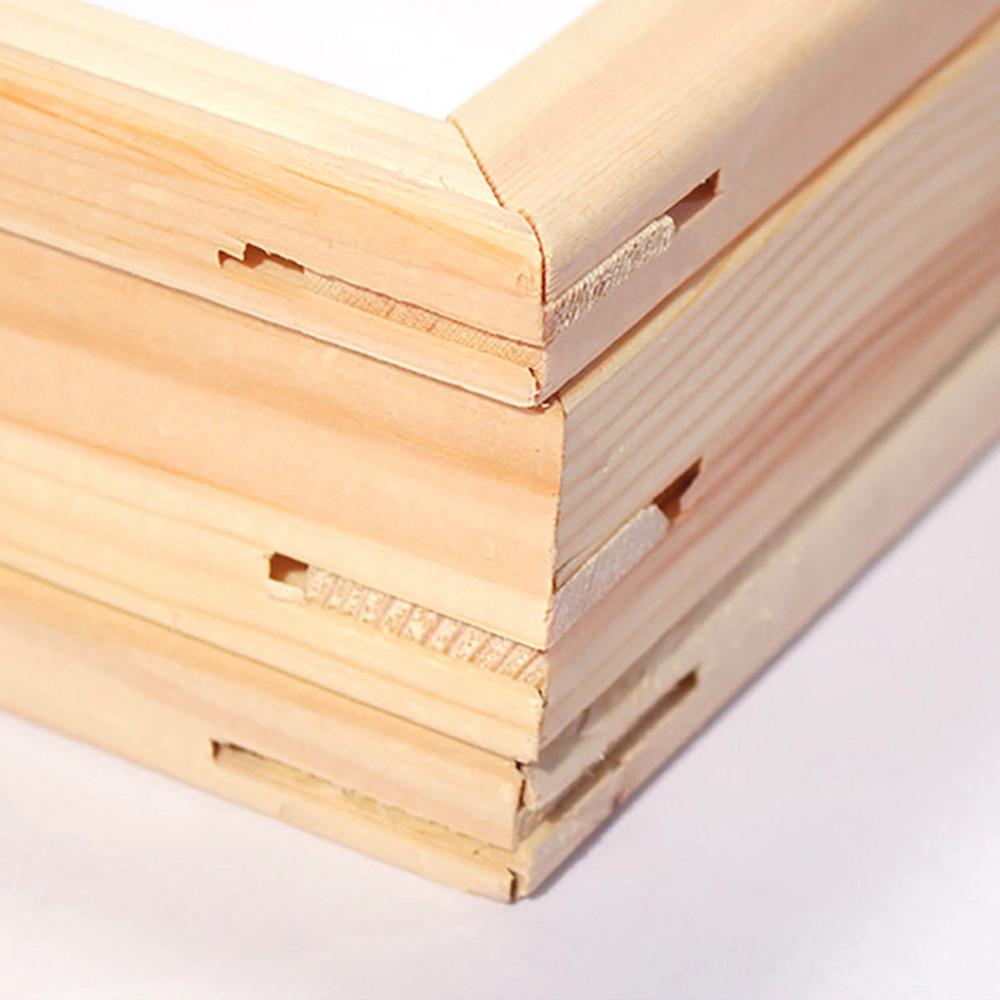 Украшение настенное искусство DIY деревянная натуральная фоторамка холст масляная живопись рама из цельного дерева деревянная рамка