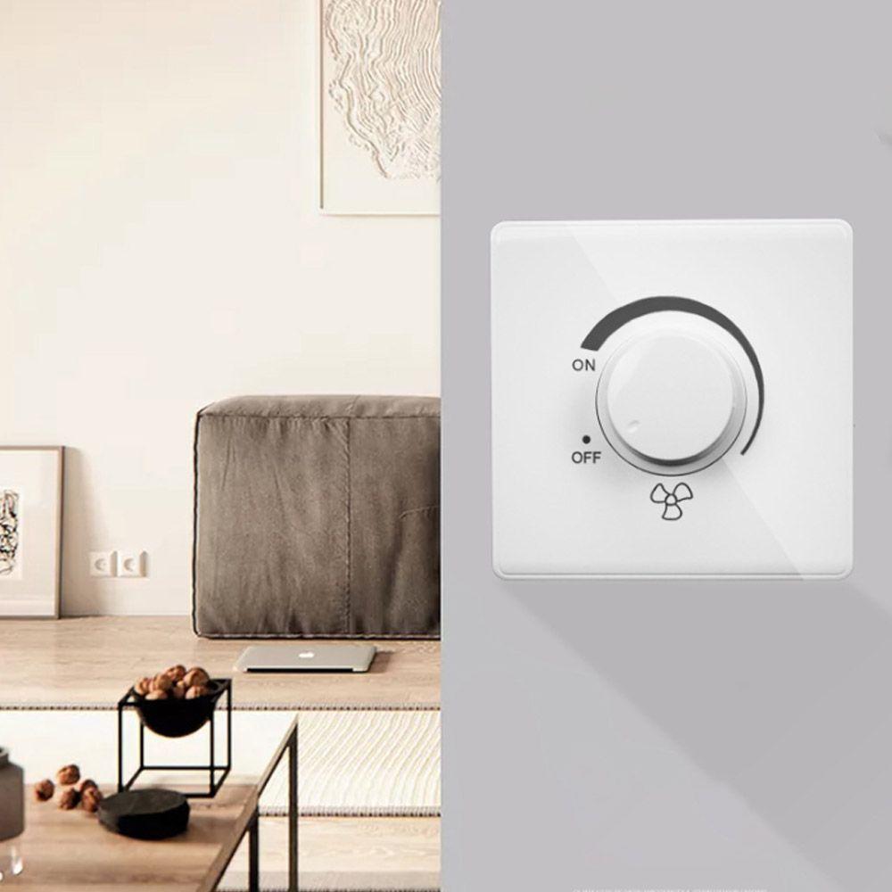 Surface Mounted Adjustment Stepless Speed Rotary Switches Fan Speed Adjuster Fan Speed Controller