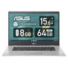 [ Exclusive] ASUS Chromebook CX1 15.6 Inch Japanese Keyboard Weight 1.8kg Transparent Silver CX1500CKA-NJ0480