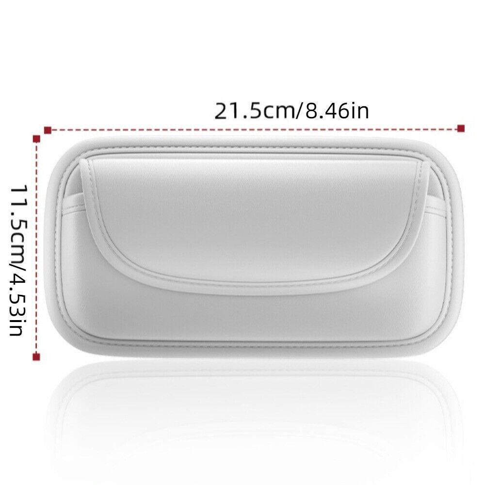 Автомобильный солнцезащитный козырек, держатель для очков, коробка для солнцезащитных очков, сумка для солнцезащитного козырька, универсальный держатель для очков для автомобильного солнцезащитного козырька, универсальная сумка для солнцезащитных очков